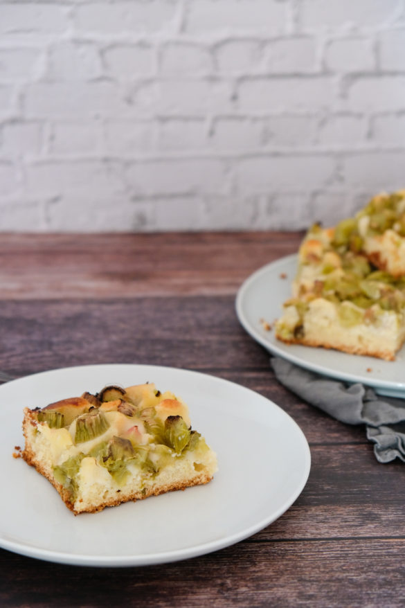 glutenfreier Rhabarberkuchen
