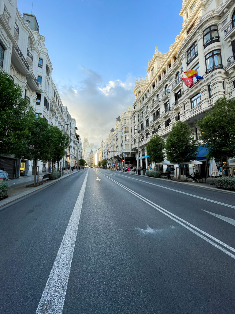 Gran Via, Madrid - glutenfreier Reiseführer