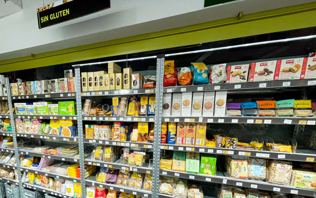 supermercado - gluten-free travel guide for Madrid